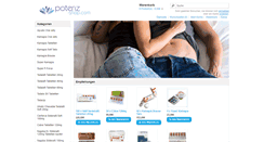 Desktop Screenshot of potenz-shop.com